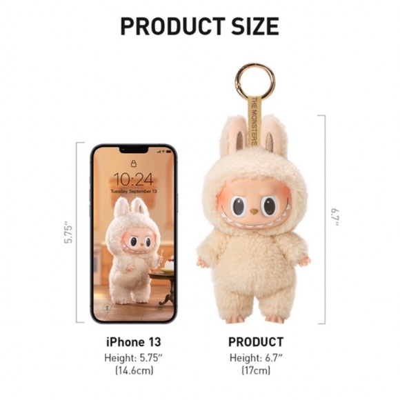 LABUBU The Monsters -  Exciting Macaron - SESAME BEAN - 100% Authentic - Picture 4 of 5